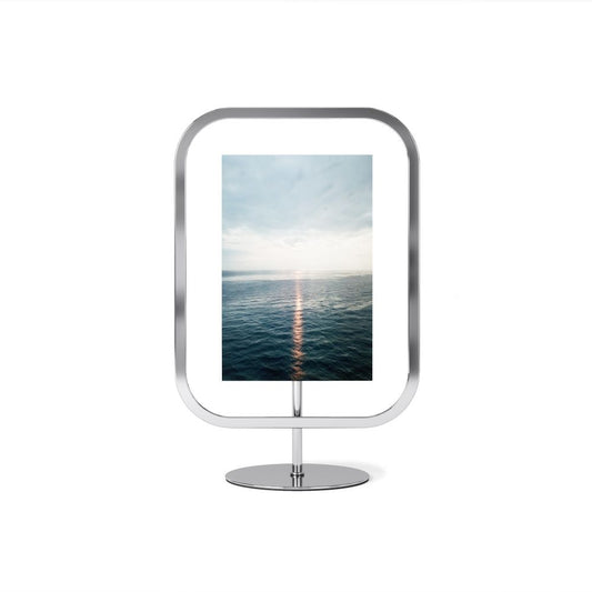 Rama foto din Metal Argintiu Infinity H27xL22cm