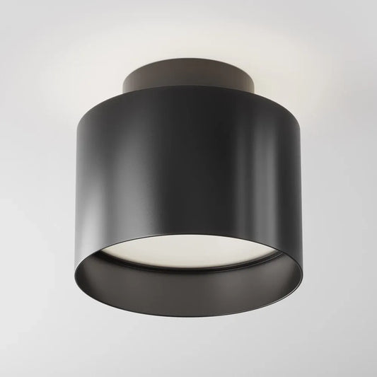 Spot aplicabil din Aluminiu Negru H9xD10cm IP 20 12W 500lm 4000k Planet