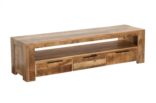Comoda TV din Lemn de mango Maro L170xH45cm IRON CRAFT