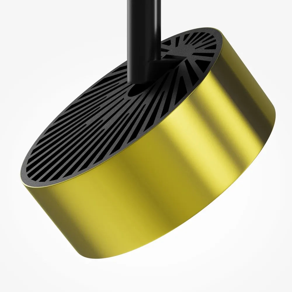 Spot dimabil smart pentru sina Exility din Aluminiu Negru/Alama H10.7xL19.3cm 18W 994lm 2700-6000k Rado