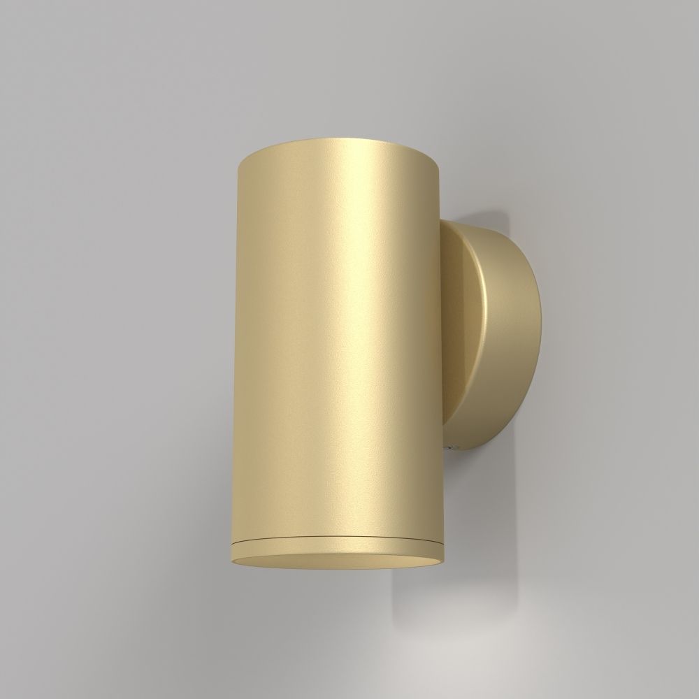 Aplica de perete Aluminiu Auriu mat D5xH10cm FOCUS S