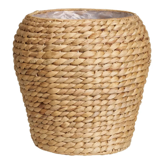 Cos de depozitare impletit natural Maro/Transparent H34,5xL34,5cm Denia