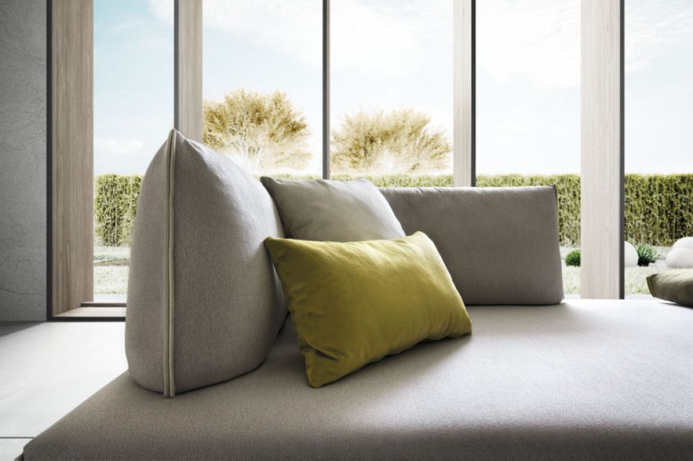 Canapea fixa 3 locuri Bacio stil Scandinav L217cm