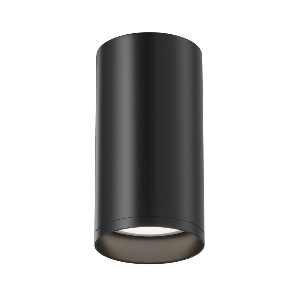Spot aplicabil din Aluminiu Negru GU10 10W D5xH10cm FOCUS S