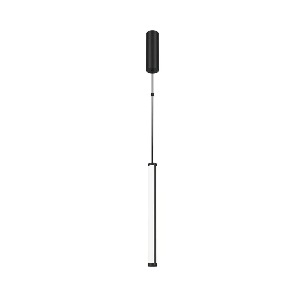 Pendul din Aluminiu si Plastic Negru/Alb H200xD4cm 18W Supersymmetry