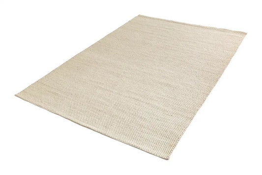 Covor din Lana/Poliester Bej L240cm Wool