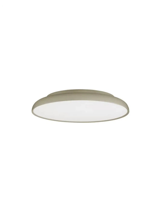 Plafoniera structura din Aluminiu Auriu sampanie si abajur din Acrilic Alb H9xL45cm IP20 40W 2541lm 2700-6000k LINUS