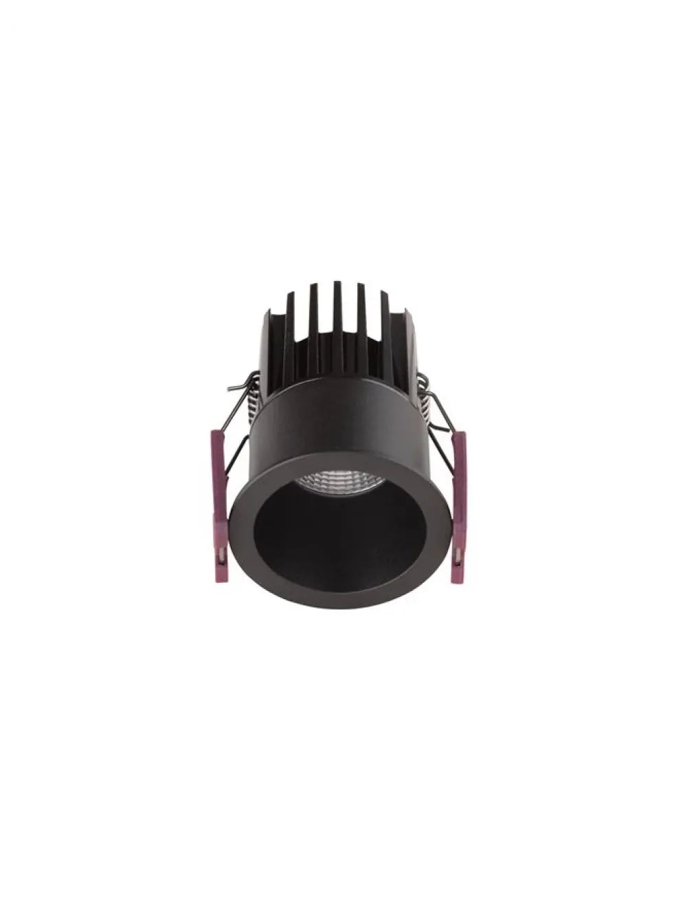 Spot incastrat din Aluminiu Negru H7.5xL5.6cm IP20 7W 770lm 3000k BREE