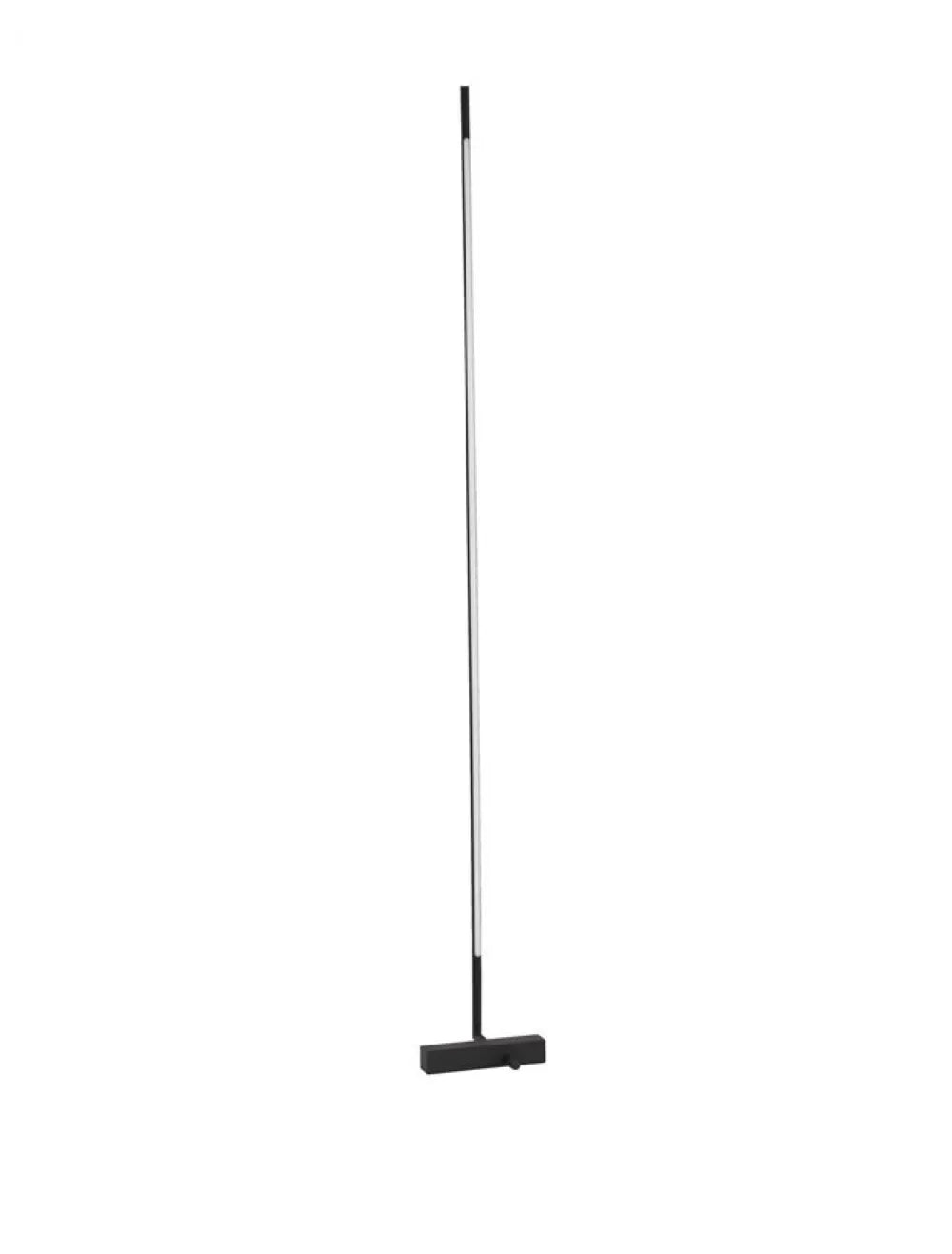 Lampa de podea structura din Metal Negru si abajur din Acrilic Alb H140xL18cm IP20 19W 891lm 3000k RACCIO