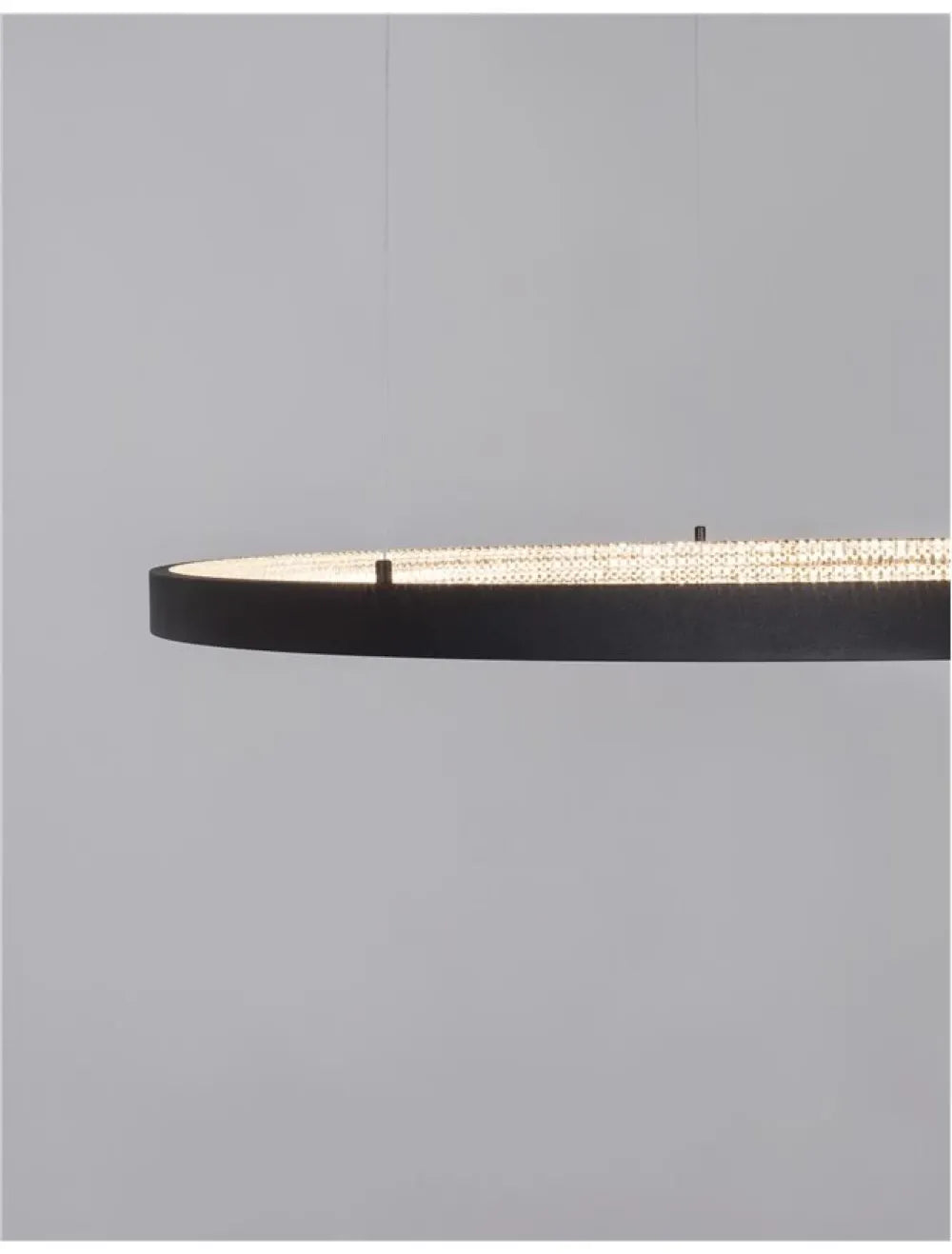 Lustra din Aluminiu Negru H120xL110cm IP20 60W 4030lm 3000k PRESTON