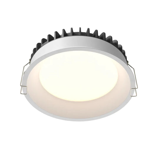 Spot incastrat din Aluminiu/plastic Alb H6xD15.5cm 18W Okno