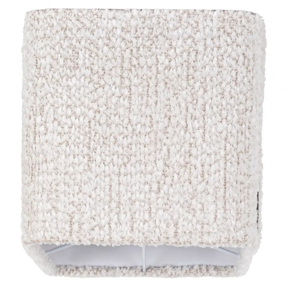 Abajur din Chenille Crem L55xH25cm Marly Richmond interiors