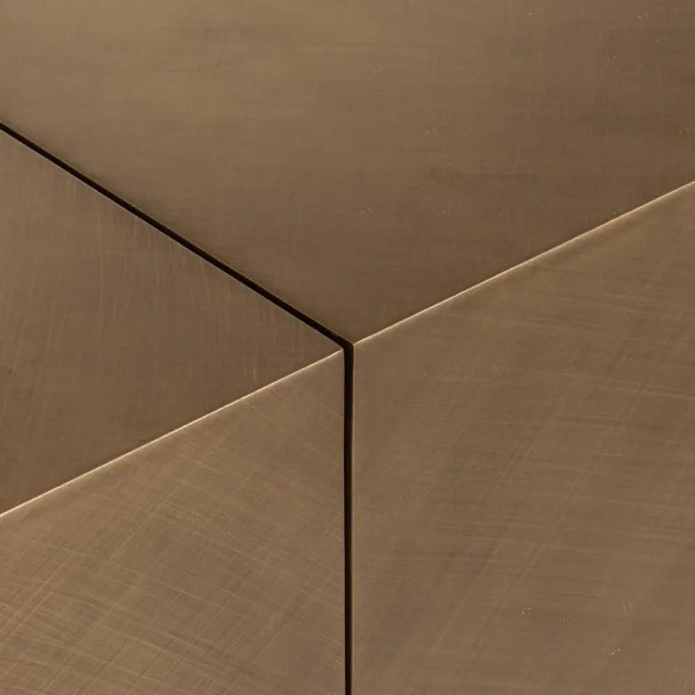 Oglinda de podea Asimetrica cu rama din Metal Auriu periat L75xH202cm Mayla