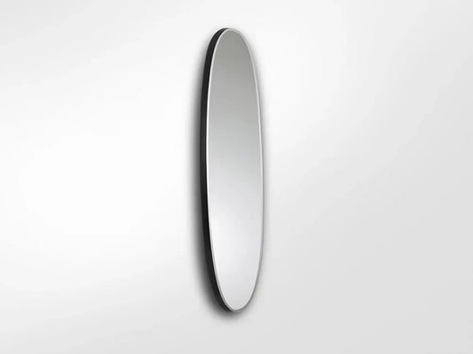 Oglinda Ovala cu rama din MDF Negru H136xL36xA4cm Aries