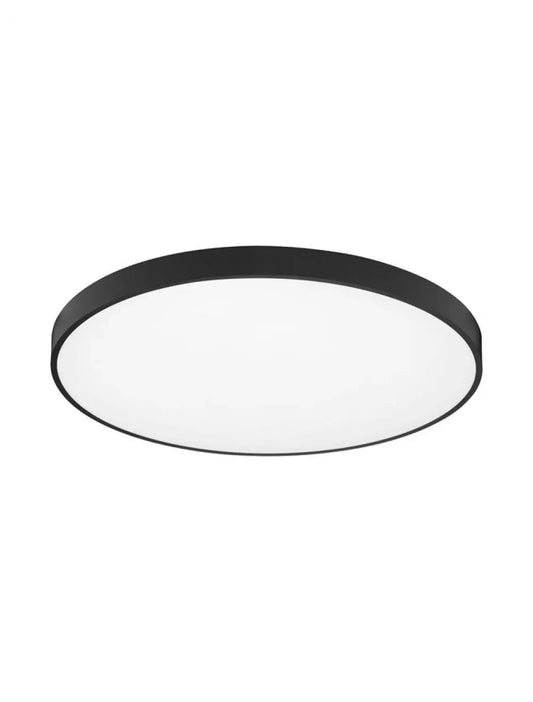 Plafoniera din Aluminiu Negru H10xL80cm IP20 80W 9049lm 2700-6000k PERFECT
