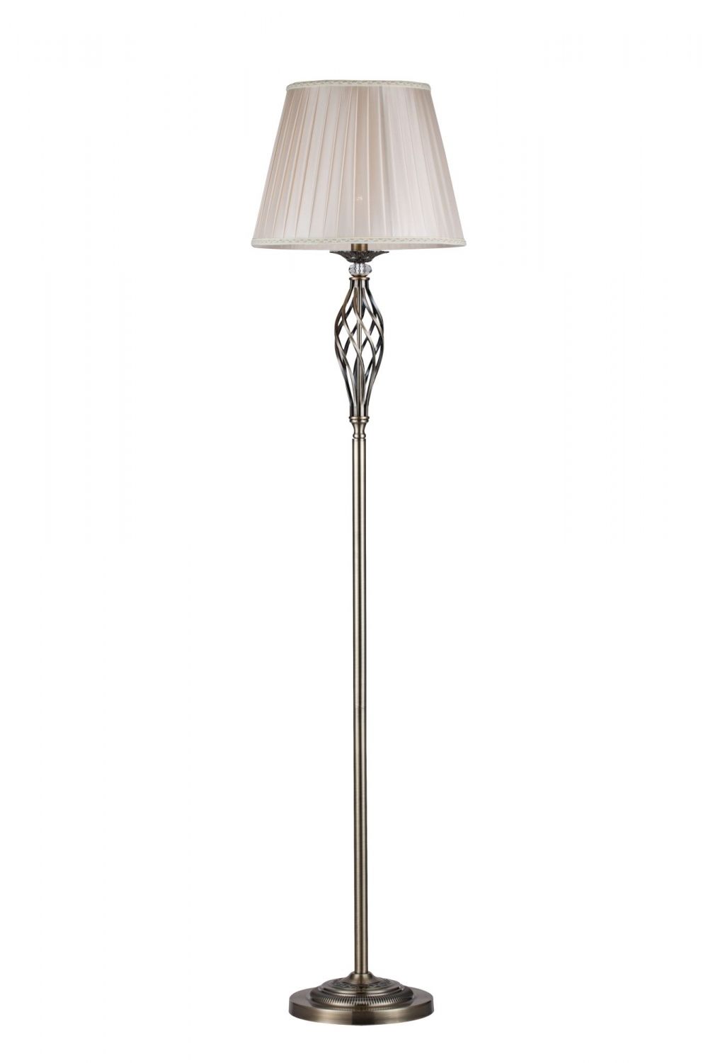 Lampa de podea din Organza Bej D38xH165cm Grace