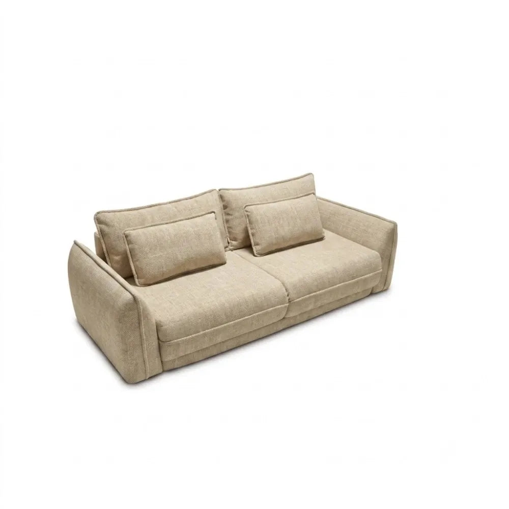 Canapea extensibila tapitata cu catifea Vogue 1 L253x90cm Ella