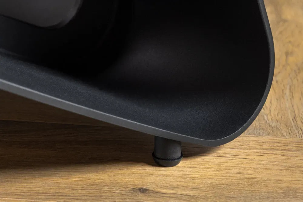 Masa din Sticla securizata/Ceramica Alb cu efect de marmura si Metal Negru L180-220-260xH76cm Infinity