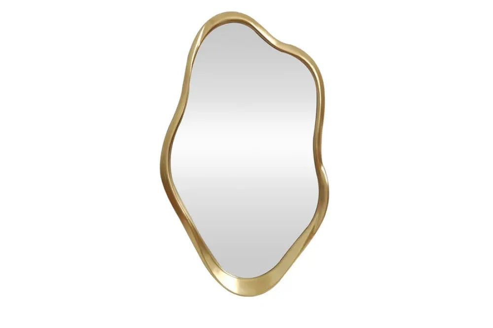 Oglinda cu rama din Poliuretan/MDF Auriu L60xH100cm EMBER
