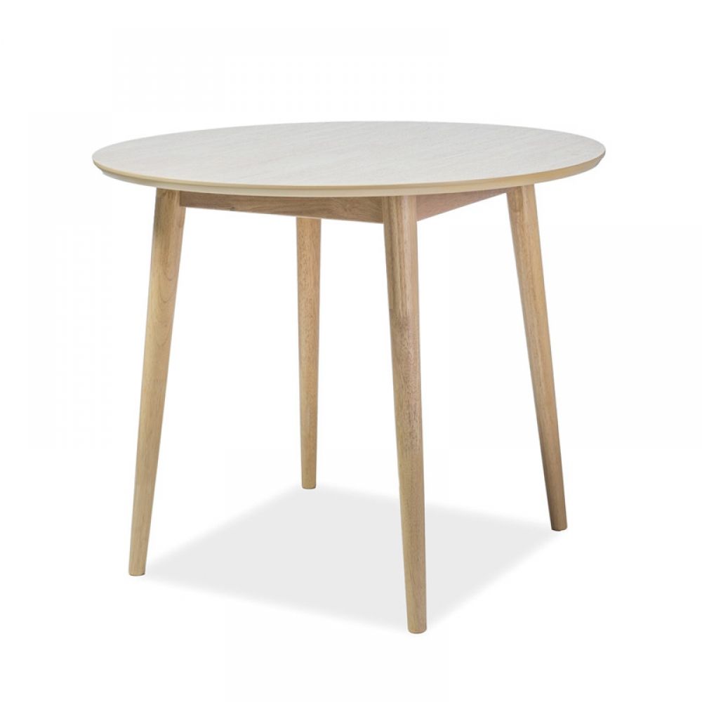 Masa rotunda din MDF Maro de 4-6 persoane D90cm Acropole