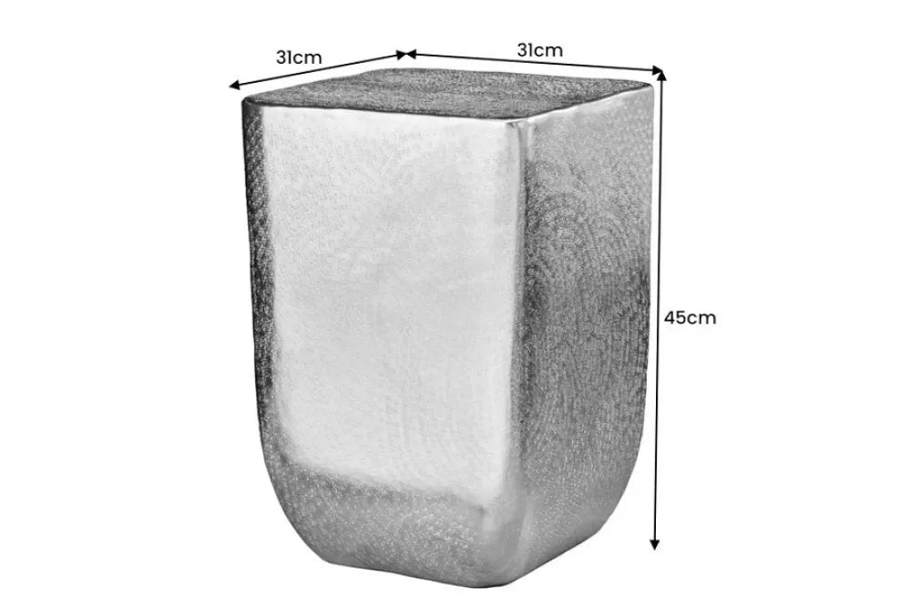 Masuta laterala din Metal Auriu L31xH45cm Unit