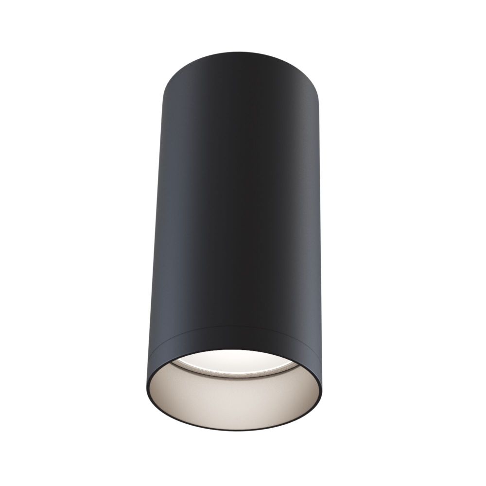 Spot aplicat din Aluminiu Negru D6xH13cm FOCUS