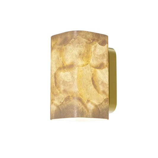 Aplica de perete din Metal Auriu H17xL12.4cm Maris