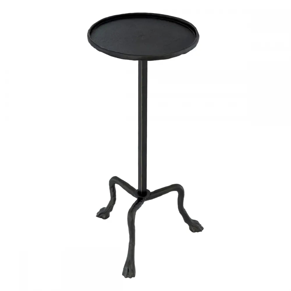 Masuta laterala Rotunda din Aluminiu Bronz D36.5xH72.5cm Carlos L Eichholtz