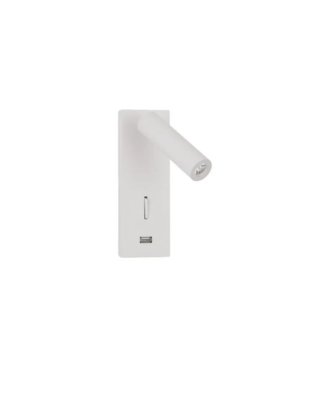 Aplica de perete din Aluminiu Alb H18xL6cm IP20 3W 210lm 3000k FUSE