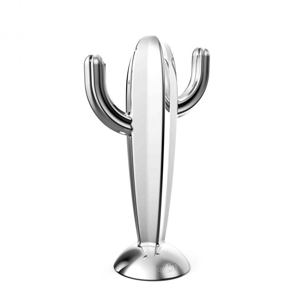 Tirbuson din Metal Argintiu Silver D14xH8cm