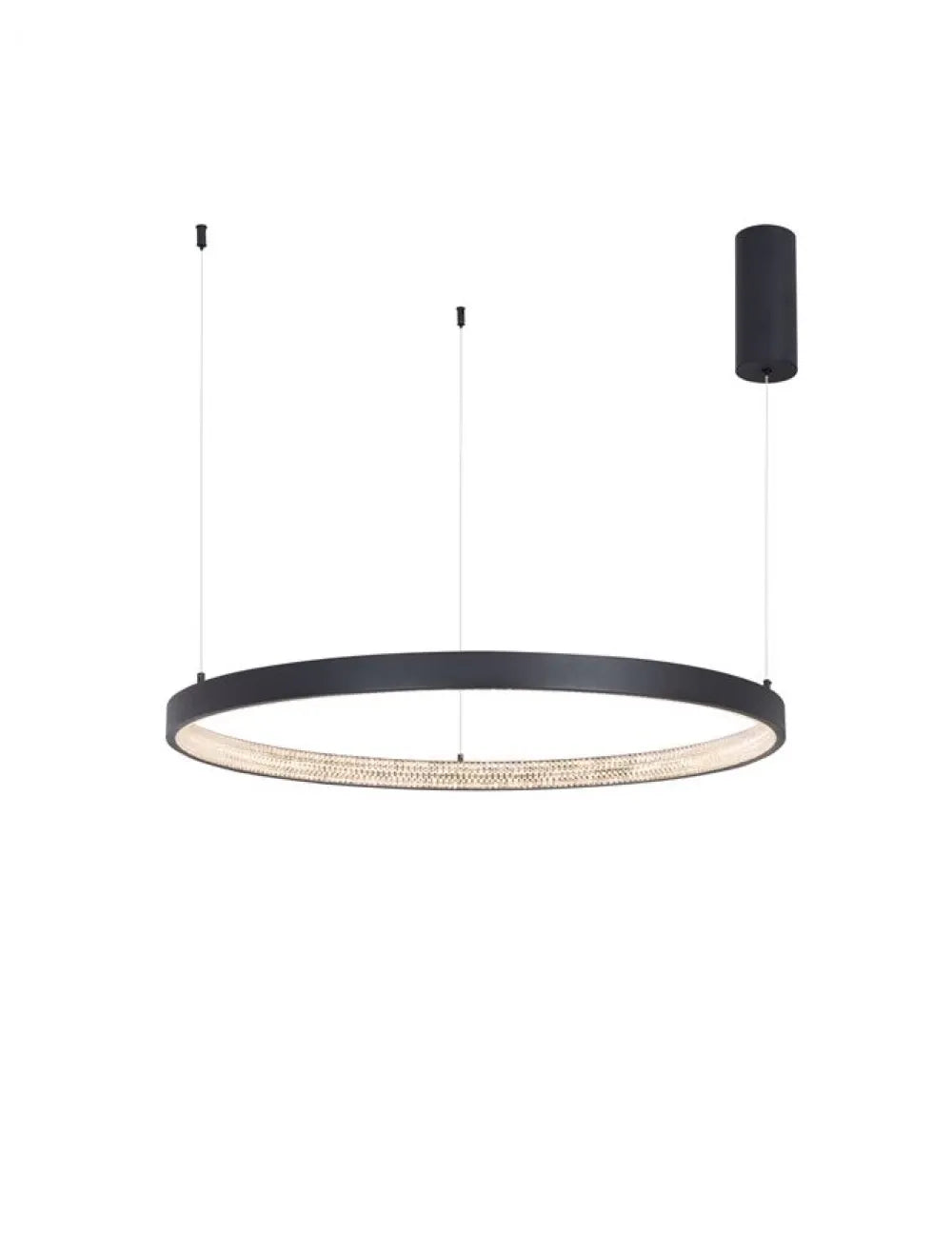 Lustra din Aluminiu Negru H120xL80cm IP20 50W 2727lm 3000k PRESTON