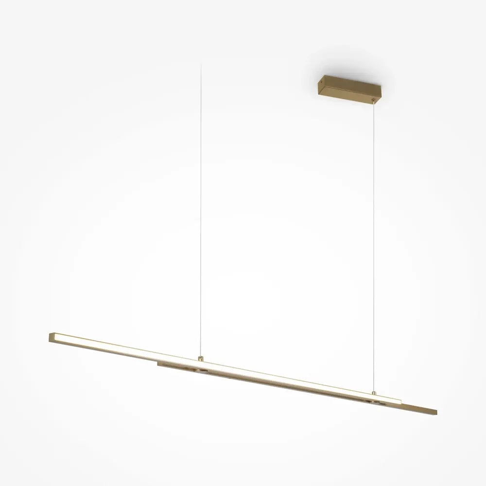 Lustra din Aluminiu Alama H120xL150cm 48W 2200lm 4000k Halo