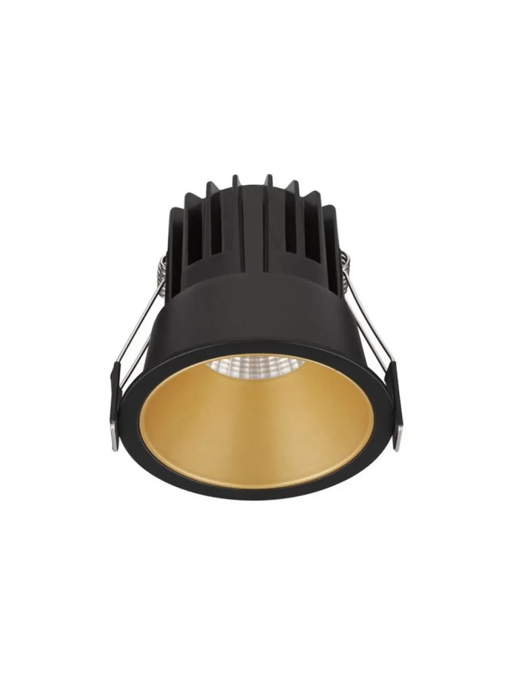 Spot incastrat din Aluminiu Negru/Auriu H7.8xL8.4cm IP20 13W 1059lm 4000k LUELA