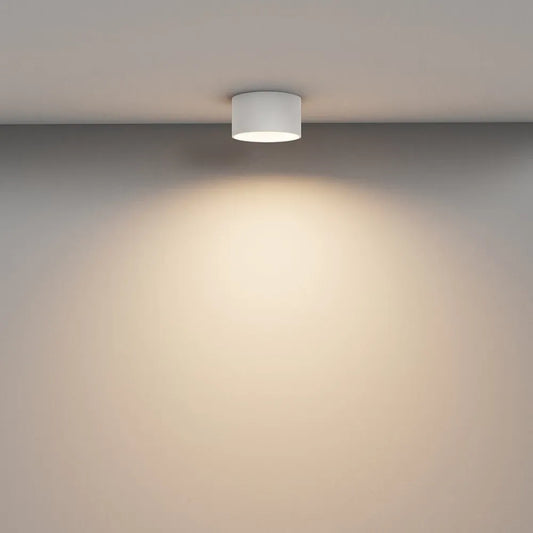 Spot aplicat din Aluminiu Alb D12xH6cm 12W 3000k 890lm IP20 Vega