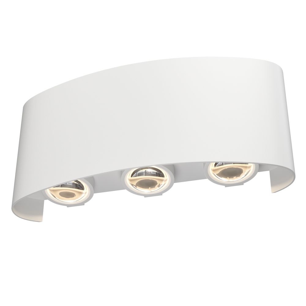 Aplica de perete Metal Alb L17xH8cm Strato