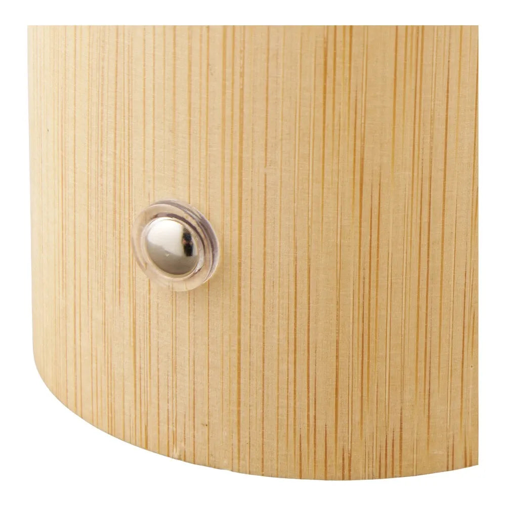 Masa din MDF+Furnir de stejar Maro si Ceramica Alb D140xH76cm Athens