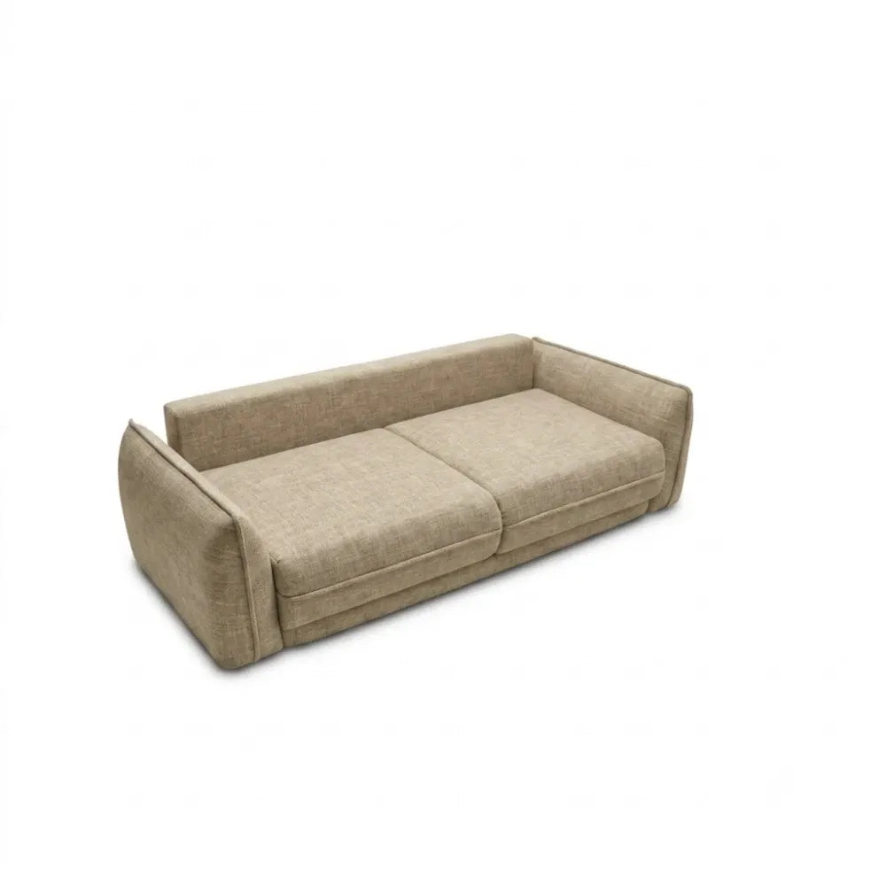 Canapea extensibila tapitata cu catifea Vogue 1 L253x90cm Ella