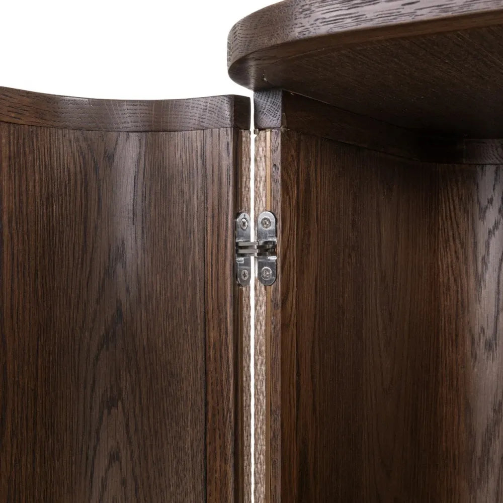 Comoda cu 2 usi din Lemn/In Auriu/Bej Maro/Bej L90xH86cm Willox Richmond interiors