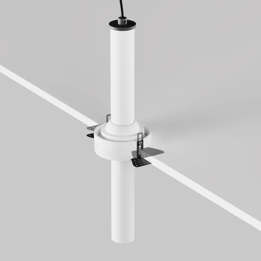 Spot incastrat din Aluminiu Alb H31.6xD3cm 7W 460lm 3000k Focus T