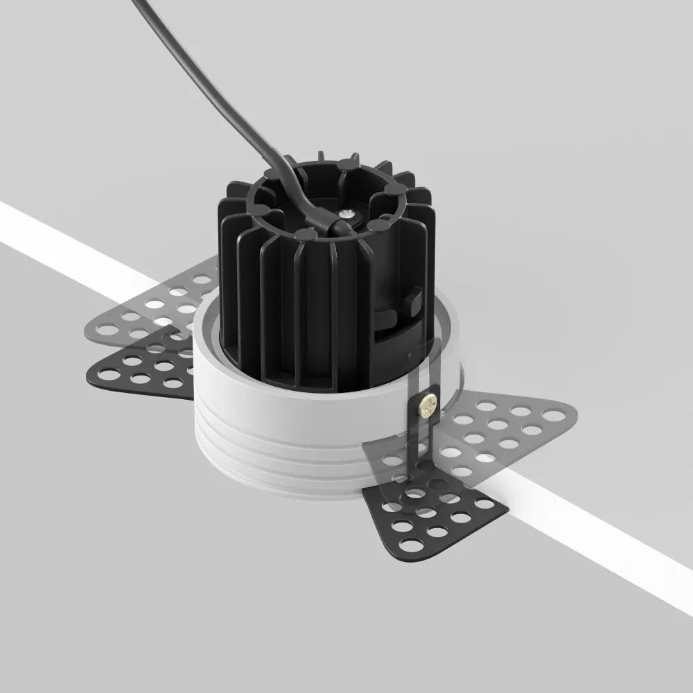 Spot incastrat din Aluminiu Alb H5.3xD5.4cm 7W 510lm 3000k Round
