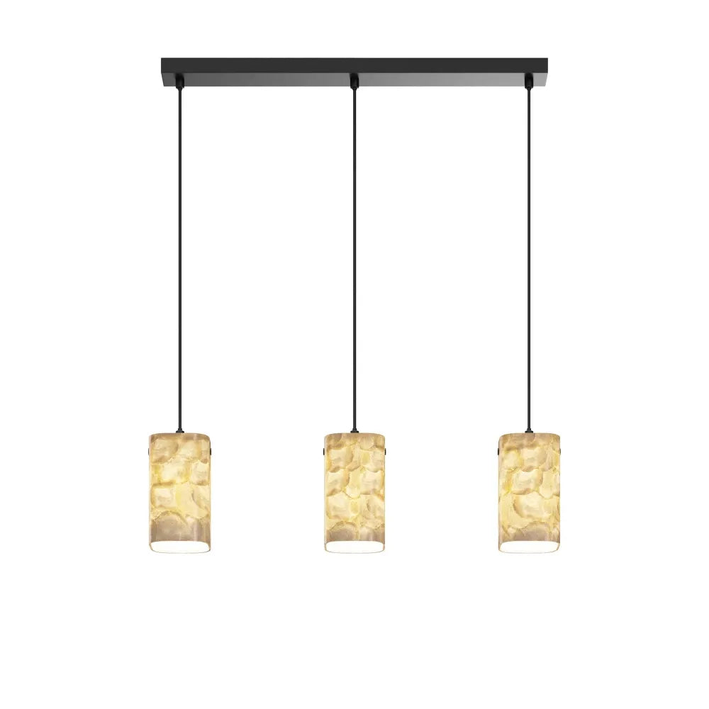 Lustra din Metal Negru H230xL70.2cm Maris