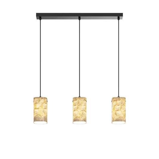 Lustra din Metal Negru H230xL70.2cm Maris