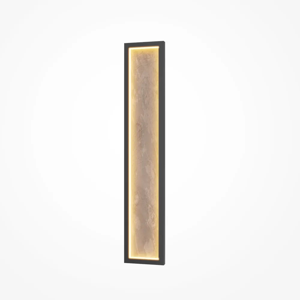 Aplica perete din Metal Negru H80.7xL6cm Orign