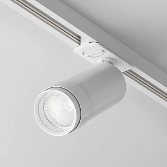 Spot pentru sina Unity din Aluminiu Alb H16xD5.5cm IP 20 12W 900lm 4000k Focus Zoom