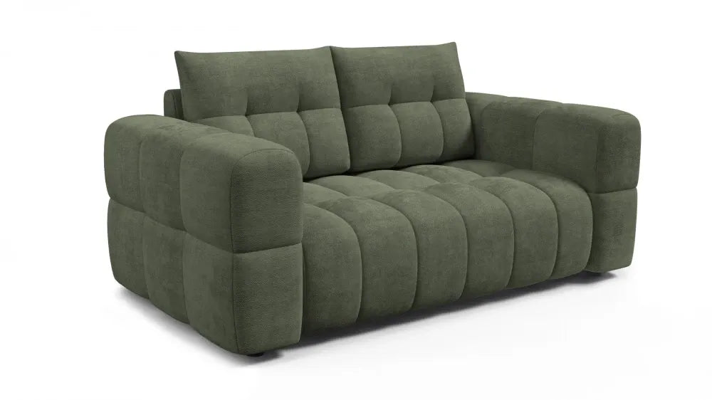 Canapea tapitata cu material pet friendly Alias verde L181x104cm