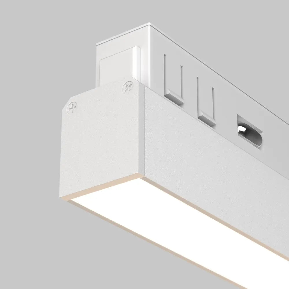 Spot dimabil smart pentru sina Exility din Aluminiu Alb H4.4xL32.1cm 24W 1150lm 2700-6000k Basis Angle