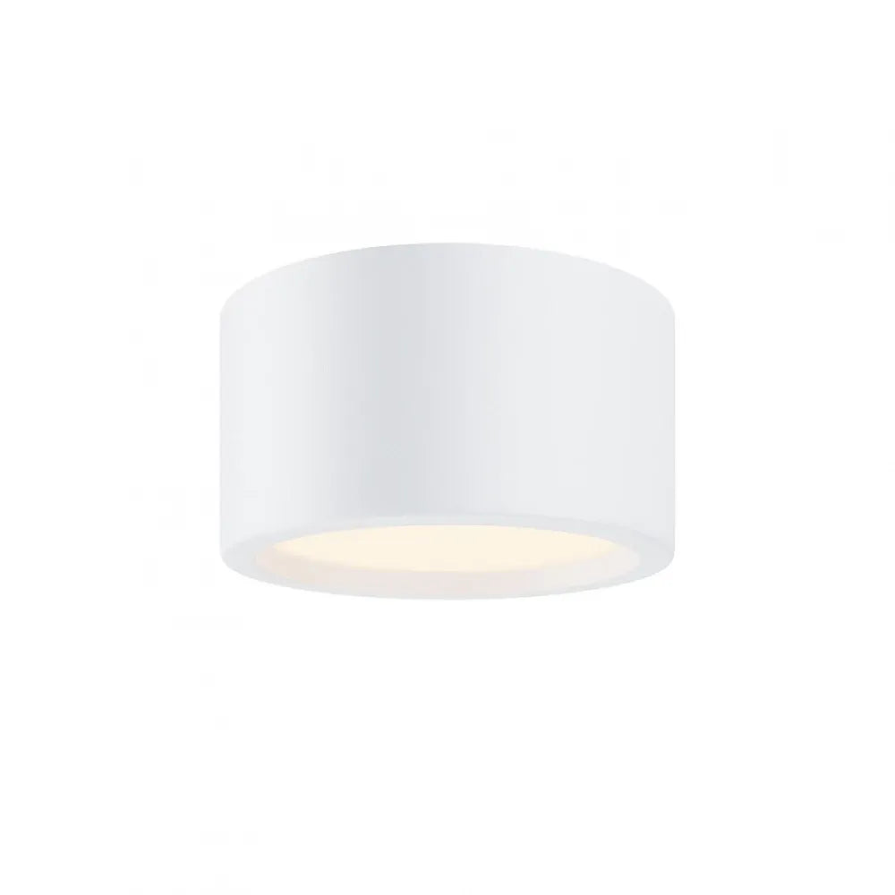 Spot aplicat din Aluminiu Alb D17.6xH9cm 15W 3000k 1320lm IP44 Hydra