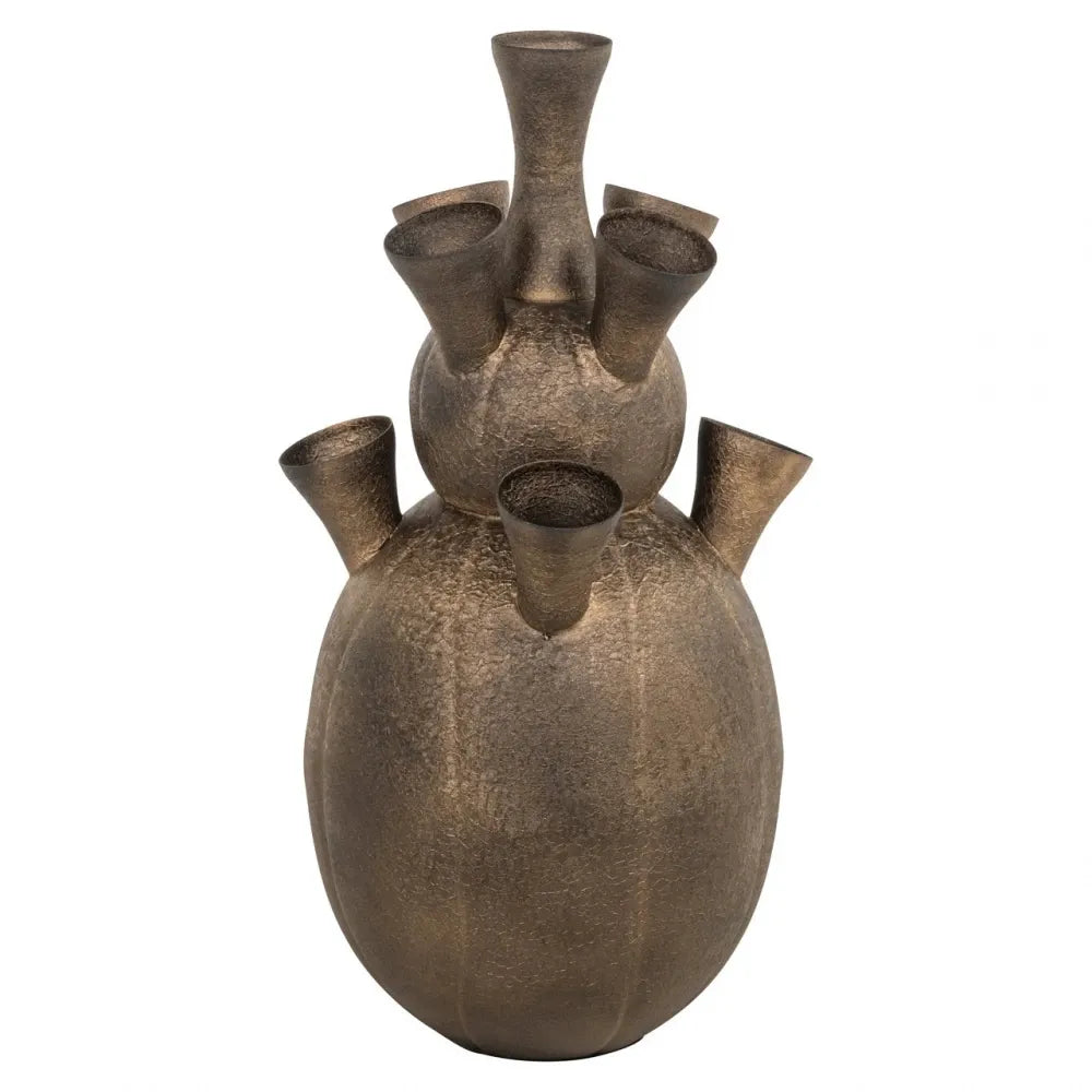 Vaza decorativa din Metal Alama L34xH65cm Maleen Richmond interiors