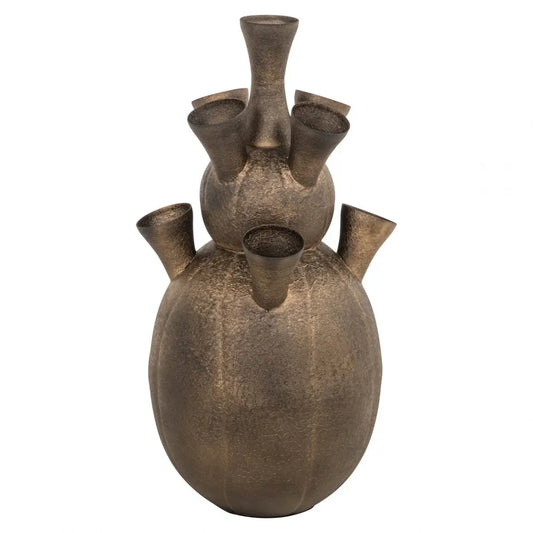 Vaza decorativa din Metal Alama L34xH65cm Maleen Richmond interiors