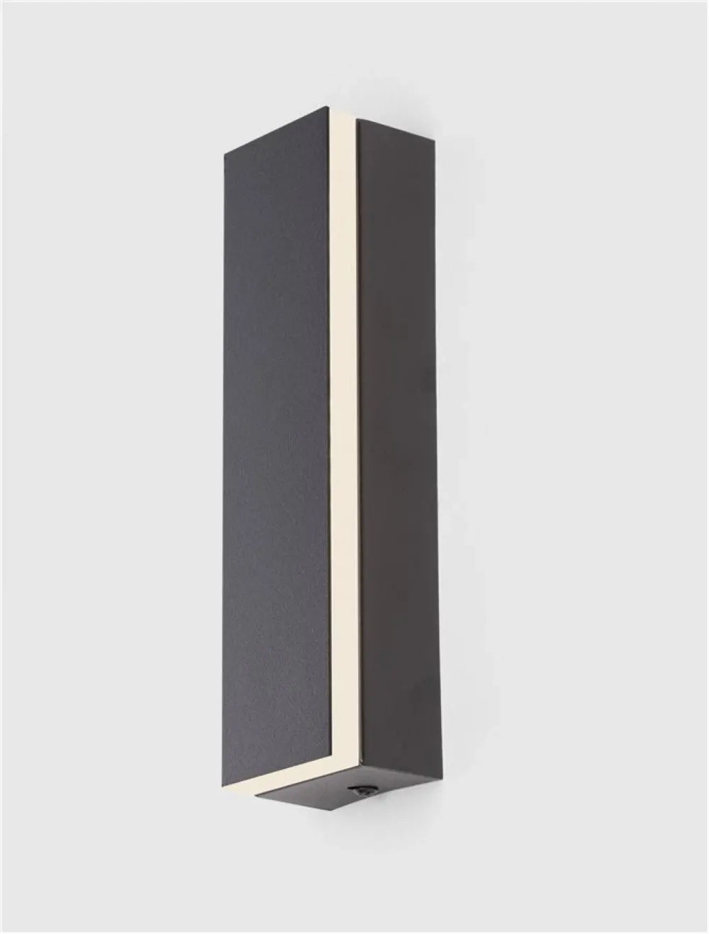 Aplica de perete din Aluminiu Negru H20xL5cm IP20 12W 600lm 3000k COLBY